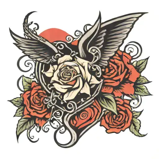 heartaches, they dont discriminate tattoo design idea