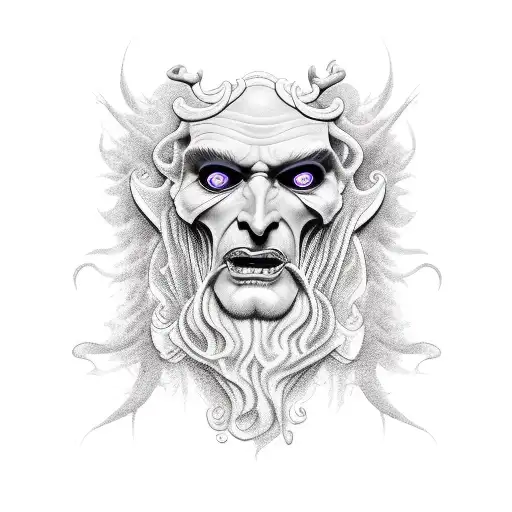 hades tattoo design idea