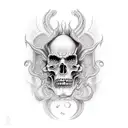 hades tattoo design idea