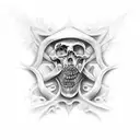 hades tattoo design idea