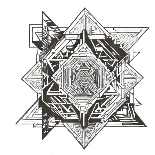 loner, lines tattoo design idea