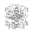 linea recta con H en braille tattoo design idea