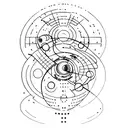 linea recta con H en braille tattoo design idea