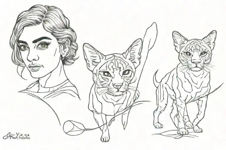 Arya Shreneet tattoo design idea