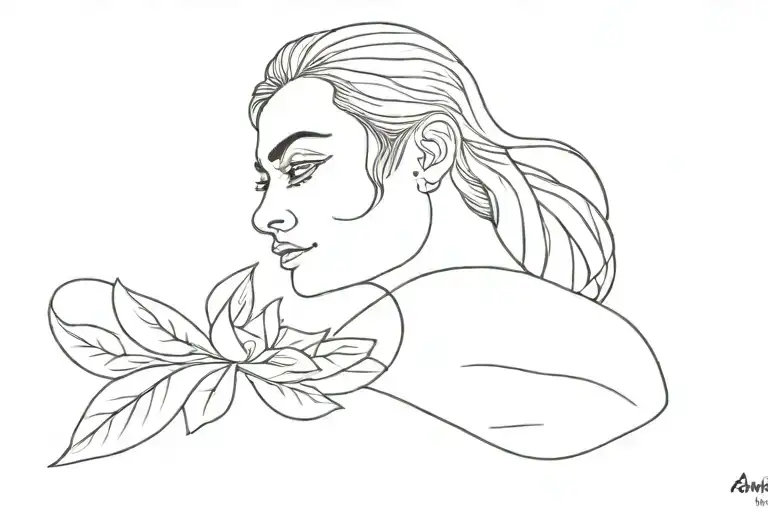 Arya Shreneet tattoo design idea