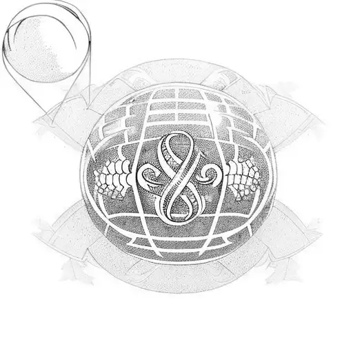 mardi gras volleyball rhode island tattoo design idea