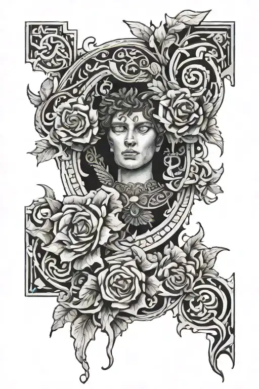 Roman's 8:28 tattoo design idea