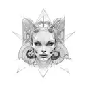 Hecate  tattoo design idea
