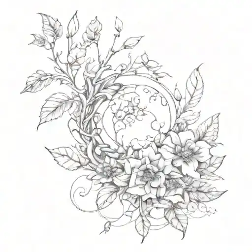 related to nature, nothing more, not very noticeable, maybe with an inscription or a quote tattoo design idea