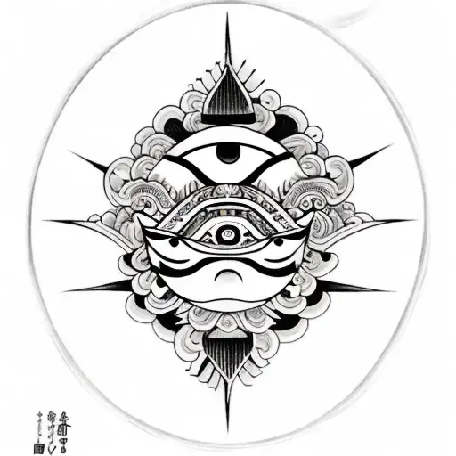 Third Eye tattoo design idea