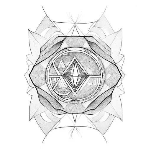 broken whiskey glass tattoo design idea