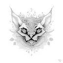 crochet  tattoo design idea