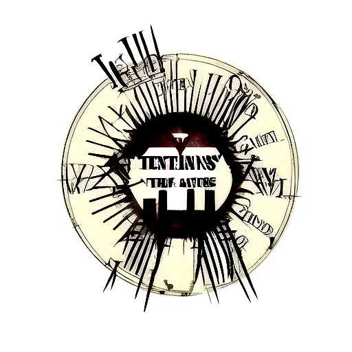 Levi Ackerman's famous quote: 'I will exterminate all the Titans.' tattoo design idea