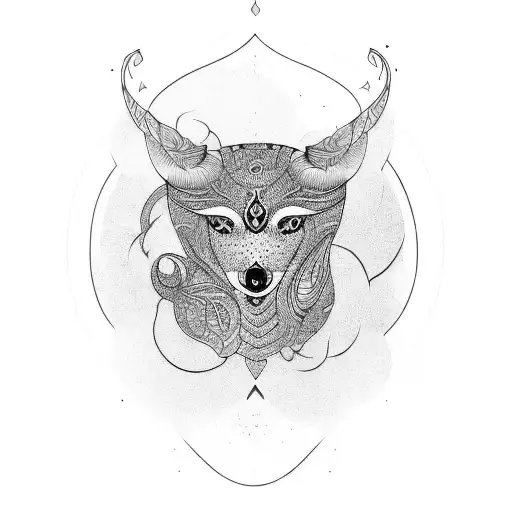 Shivani tattoo design idea