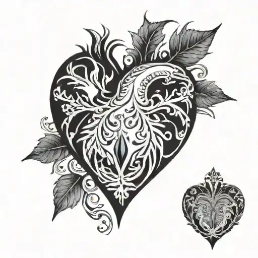 frozen Heart tattoo tattoo design idea