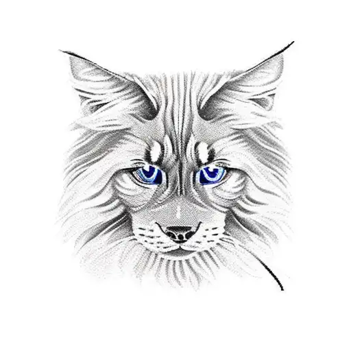 Bmw 440i 2018 cabrio Dach und fenster unten und einen Joint und eine Mainecoon und ein Bündel 100 Dollarscheine in einem tattoo design idea