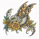 wormwood tattoo design idea