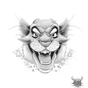 disney cars tattoo design idea