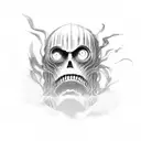 attack on titan tattoo design idea