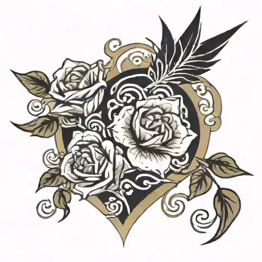 808 tattoo design idea