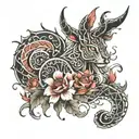 808 tattoo design idea