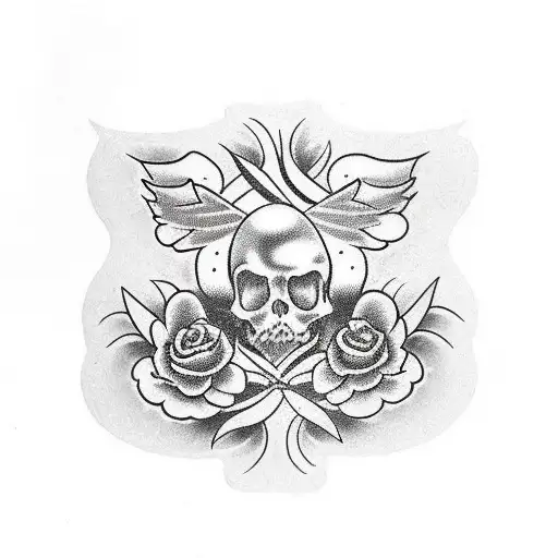 marihuana tattoo design idea