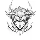 Devil may cry x Hunter x Hunter  tattoo design idea