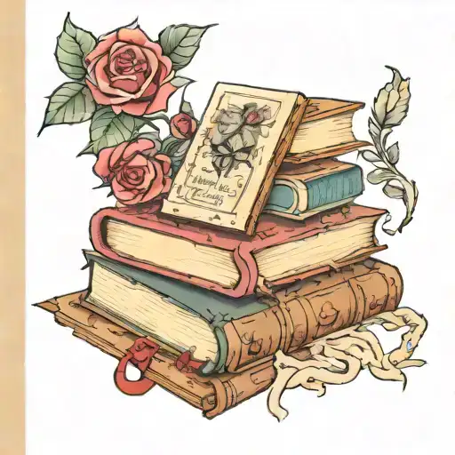 books and taylor swift  tattoo design idea
