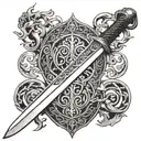 viking sword tattoo tattoo design idea