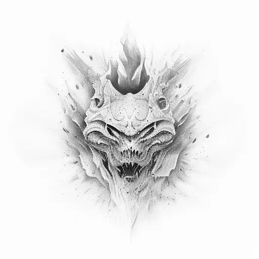 double L tattoo design idea