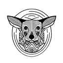 país vasco, olas y animales tattoo design idea