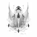 Orca  tattoo design idea