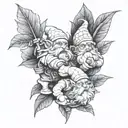 Dwarfs crazy tattoo design idea