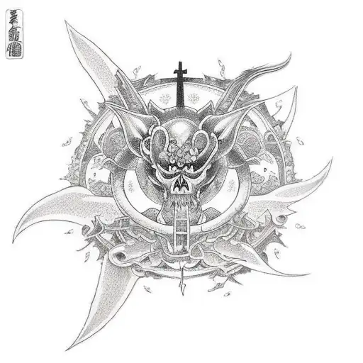 sin eater tattoo design idea