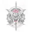 sin eater tattoo design idea