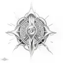 sin eater tattoo design idea