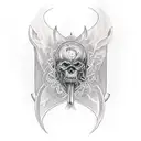 sin eater tattoo design idea