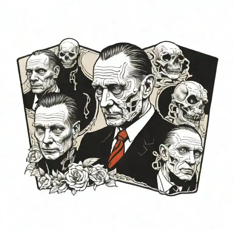 Hannibal lecter tattoo design idea