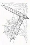 lancet scalpel tattoo design idea