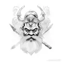 dwarf slayer tattoo design idea