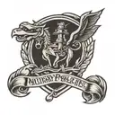 military police tattoo design idea