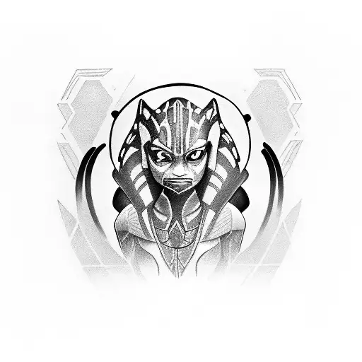 Ahsoka Tano tattoo design idea
