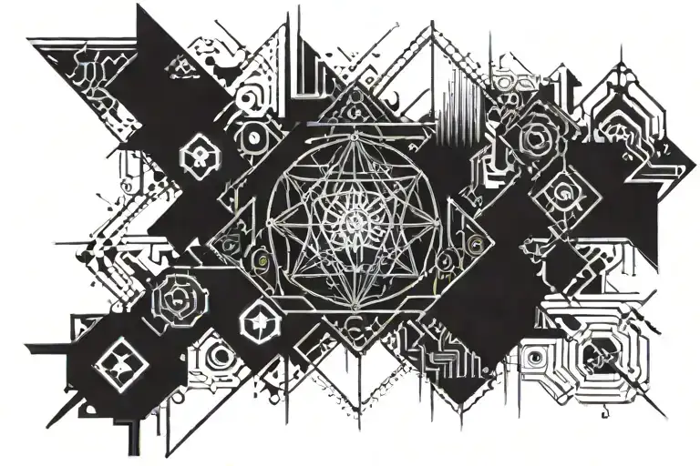 based on theyrics "in this world of white noise youre my favorite sound" fine lines tattoo design idea