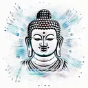 Buddha tattoo design idea