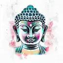 Buddha tattoo design idea