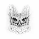 whippoorwill tattoo design idea