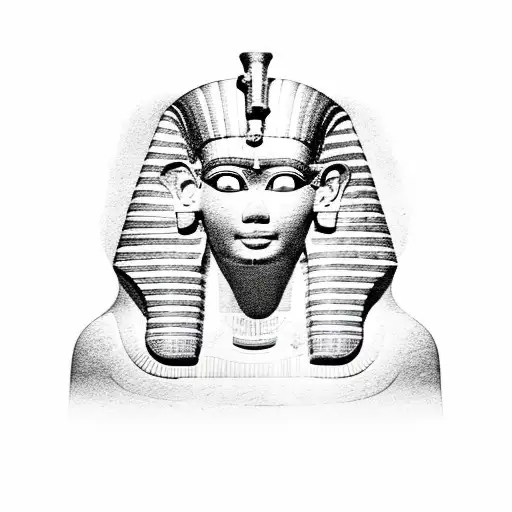 egyptian tomb  tattoo design idea