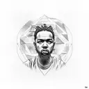 kendrick lamar count me out in landscape format tattoo design idea