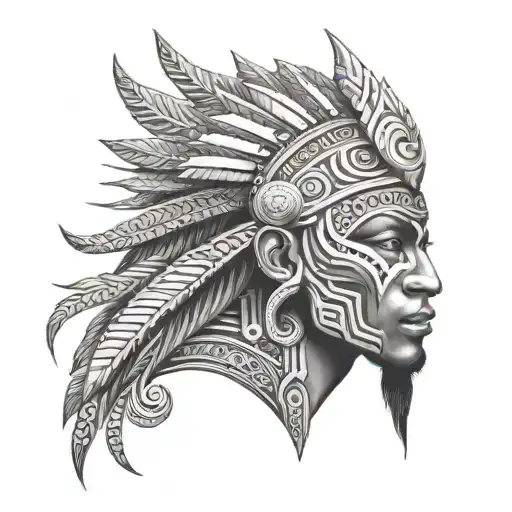 shaka zulu design tattoo design idea
