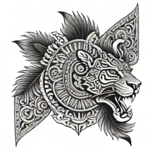 shaka zulu culture tattoo tattoo design idea